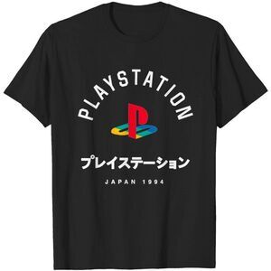 Playstation Japanese Tshirt Unisex Tee Shirt